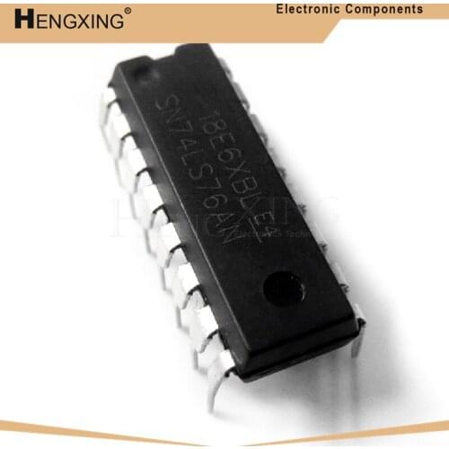 10piece SN74LS76AN SN74LS76N HD74LS76AP HD74LS76P 74LS76 DIP-16 new original In Stock