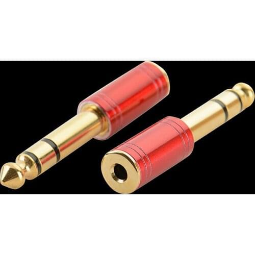 6.5 to 3.5mm audio adapter 6.35 electronic organ electronic drum amplifier speaker earphone conversion plug