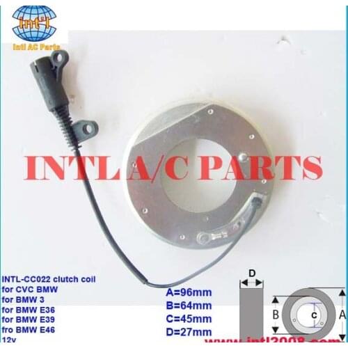 AUTO A/C compressor clutch coil for CVC BMW 3 E36 E39 E46 12V/ air compressor clutch coil