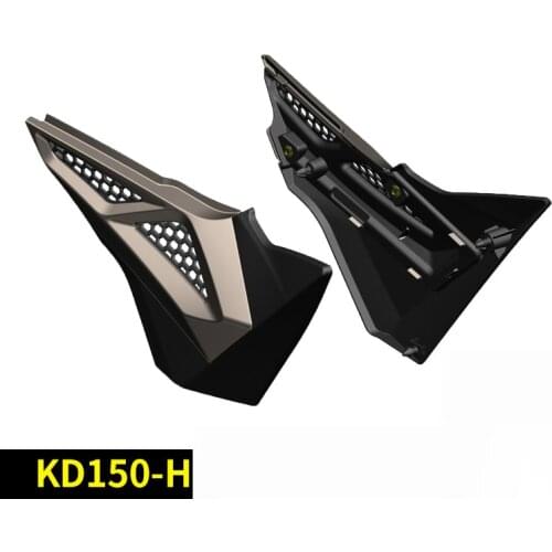 Motorcycle Side Cover Left and Right Battery Guard Bar Plate for Kiden Kd150-h
