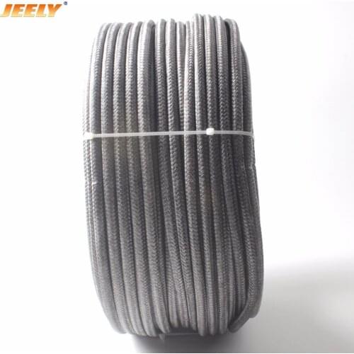 JEELY 7mm 100m UHMWPE Core with Polyester Jacket Sailboat Winch Tow Rope
