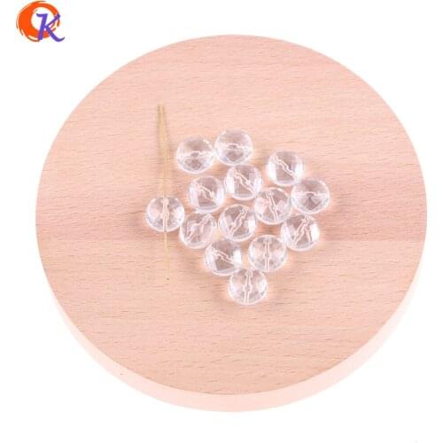 Cordial Design 15x15mm 200Pcs/Lot ( Design As Shown ) Jewlry Findings Clear Acrylic Faceted Flat Coin Beads For Jewelry Making