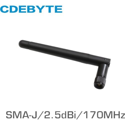 TX170-JK-11 170MHz SMA-J interface 50 Ohm impedance less than 1.5 SWR 2.5dBi gain high-quality omnidirectional antenna