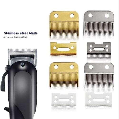 Ceramic clipper blades Clipper Stainless Steel Blade cutter clipper replacement blades for WAHL 8504 Push Shear Clipper
