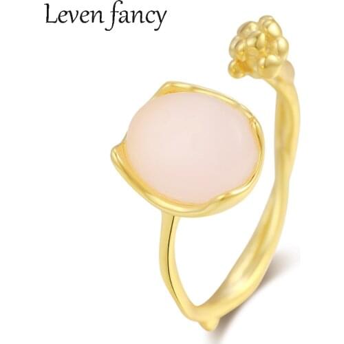 Leven fancy Rings With Semi-precious Stones