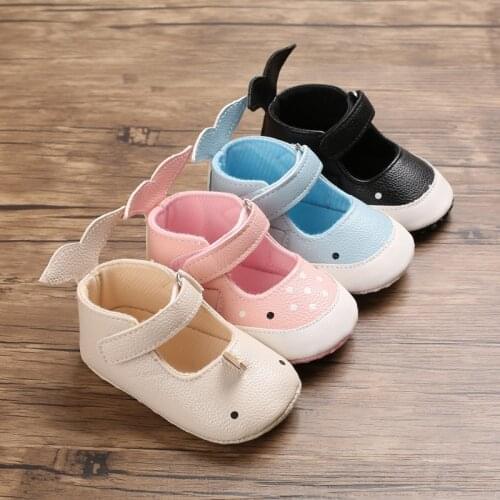 Newborn Baby Girl Shoes Prewalker First Walkers Lovely Sneakers Infant Kids Girls Princess Shoes