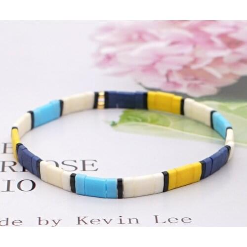 Couple Bracelet Female Fashion Trend Bohemian Tila Beaded Handmade Jewelry Bracelet for Women Gift MIYUKI Bracelet