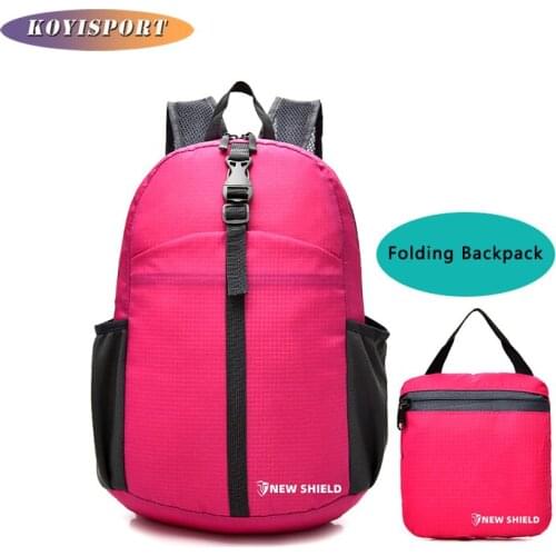New Store Promotion Spot Unisex Casual Daypacks Shoulder Bag Travel Knapsack Folding Backpack