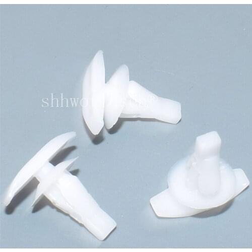 Shhworldsea 100PCS Weatherstrip Retainer for Subaru 909120023 909120028 For Honda 90651-S4N-003 car Auto Plastic Fastener Clips
