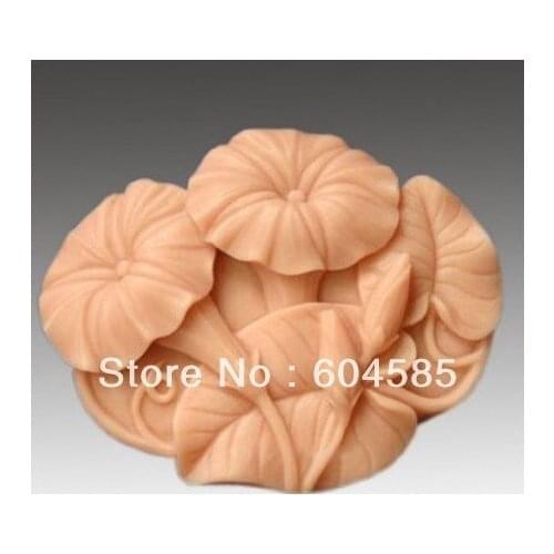 New Morning Glory Craft Art Silicone Soap mold Craft Molds DIY Handmade soap molds