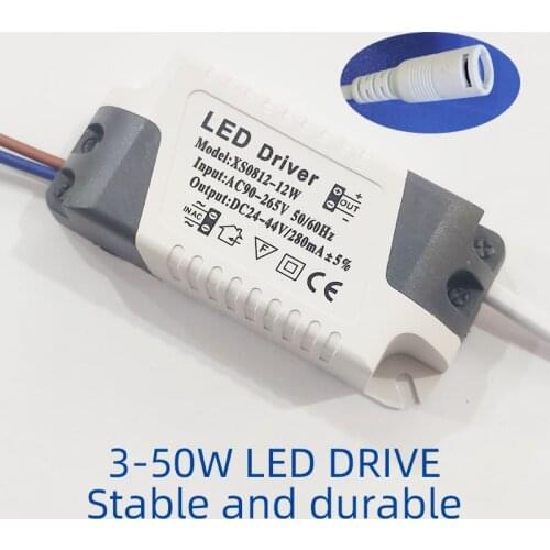 LED Driver 8/12/15/18/24W LED Power Supply Unit Lighting Transformers For LED Lights DIY Panel Lamp Driver DC