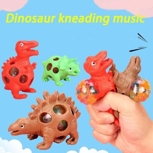 Vent toy creativity new strange trick dinosaur grape ball kneading music decompression boring decompression toys