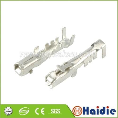 Free shipping 50pcs auto wiring cable terminal for auto delphi connector,female crimp termianls replcement of 12103881