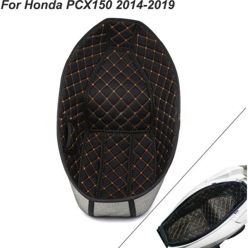 For Honda PCX150 Seat Cushion Cover Bucket Pillow Storage Box Mat Blanket Pad PCX 150 2014-2019 Motorcycle Scooter Accessories