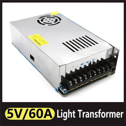 Switching Power Suply Lighting Transformer AC 110V 220V To DC 12V 300W Source Adapter 60A Strip Switching For Led Strip CCTV