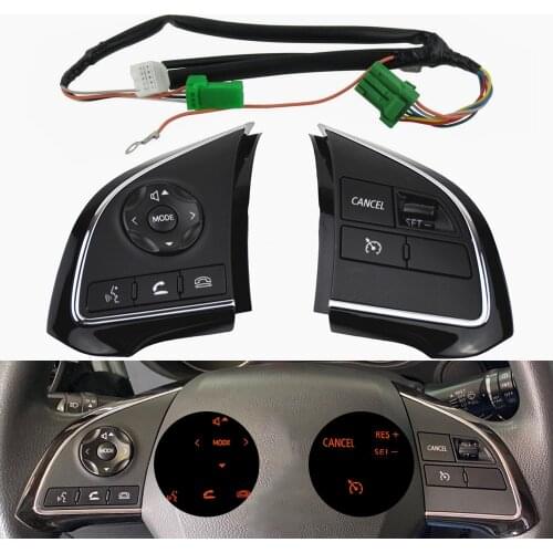 For Mitsubishi Outlander Xpander ASX 2016-2020 Steering Wheel Volume Sound Cruise Ccontrol Button For Fiat Fullback 2016-2017