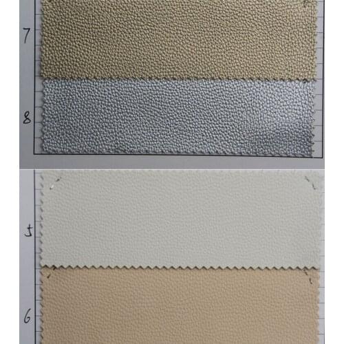 PVC leather material Litchi grain artificial leather high quality fabric printed leather fabric