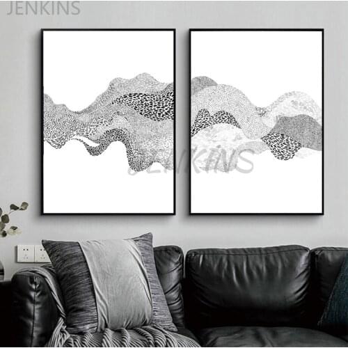 Color Line Texture Abstract Wall Art Canvas Painting Nordic Posters And Prints Wall Pictures For Living Room Decor Jenkins wall