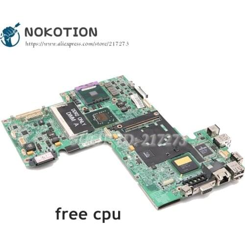 NOKOTION 0UK435 CN-0UK435 UK435 For DELL 1720 Laptop motherboard with graphics slot DDR2 free cpu