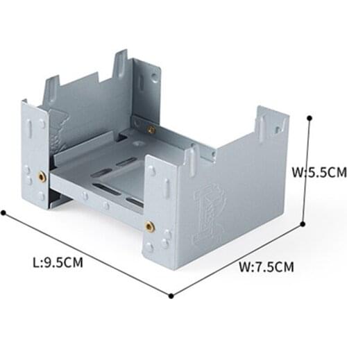 Portable Mini Foldable Cooker Picnic Cooking Stove Barbecue Solid Fuel Alcohol Burners Oven For Outdoor backpacking camping