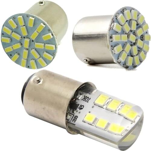 LED 1157 Strobe Flash Blink 12 SMD 2835 LED Silicone 1157 BAY15D P21/5W Reverse Lights Brake Light Parking Lamp White Red 100pcs