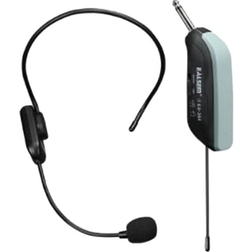 UHF Wireless Microphones Stage Wireless Headset Microphone System Mic For Loudspeaker Meeting Guide Stage Karaoke