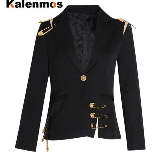 Blazer Women Coat Spring Fall Autumn Patchwork Long Sleeve Outerwear Korean Japan Suits Jacket Elegant Mujer Bontjas Vintage