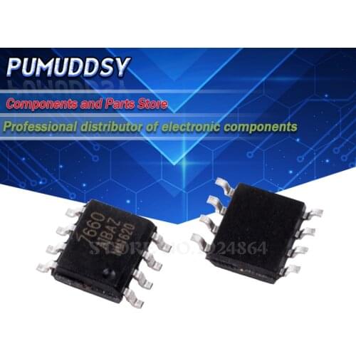 10PCS ICL7660AIBAZ ICL7660 7660 SOP8 IC Best quality