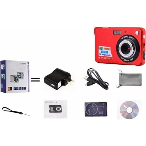 High Quality HD Digital Camera 16MP 2.7" TFT 4X Zoom Smile Capture Anti-shake Video Camcorder DC530 Alishow 4-DV