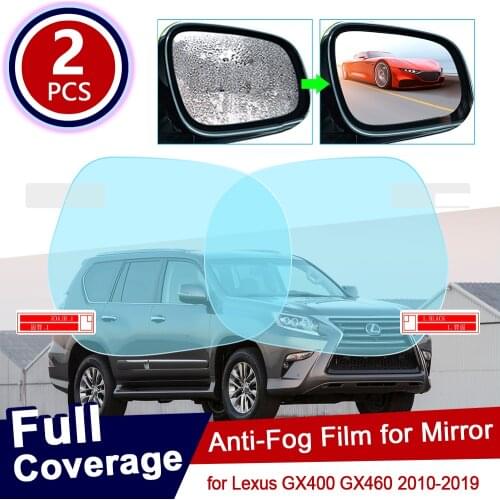For Lexus GX GX400 GX460 400 460 2010~2019 Car Rearview Mirror Protective Film Waterproof Rainproof Anti Fog Car Sticker 2011