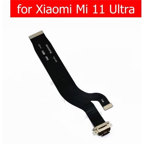 For Xiaomi Mi 11 Ultra USB Charger Connector Flex Cable USB Charging Dock PCB Board Flex Cable Repair Spare Parts