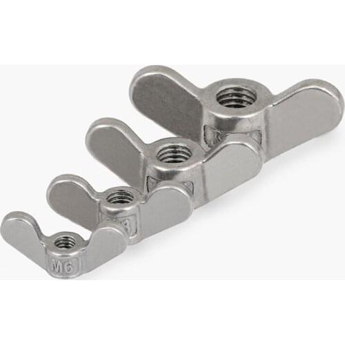Wing Nuts 304 A2 Stainless Steel Butterfly Nut M4 M5 M6 M8 M10 M12 M16 M20