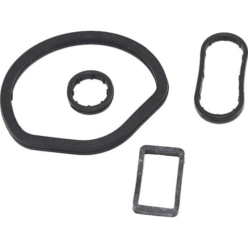 Engine Oil Filter Housing Cooler / Timing Gasket Seal Ring Set For Mercedes-Benz M112 A1121840361 A1121840261 A1121840061