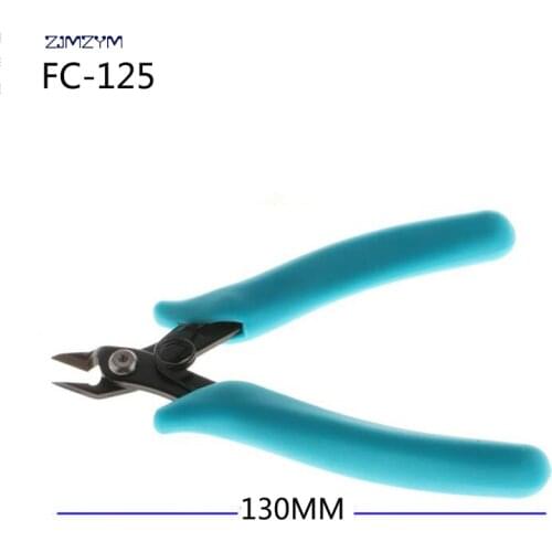 Genuine Japan 5" Mini Electronic Pliers Diagonal Side Cutting Pliers FC-125 Cable Wire Cutter Repair Pry Open Hand Tool
