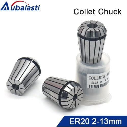 ER20 2-13mm ER spring collet chuck Accuracy 0.008mm Tool Bits Holder for CNC milling tool holder Engraving machine spindle motor