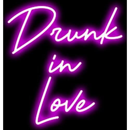 14“ Dunk In Love Pink Acrylic Custom Neon Light Lamp Sign Beer Bar Handmade Glass Decorate Home Wall Room Windows Tube Artwork