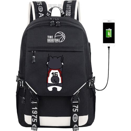 Kuroko no Basuke SEIRIN Backpack student school Canvas Bag Kurokos Basketball Kuroko Tetsuya Cosplay Schoolbag Travel Bags