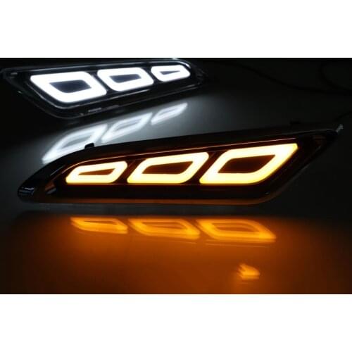 LED DRL Flowing Turning Light Signal Lamp Side Vents StickerFor Nissan Patrol Y62 Armada Accessories 2016 2017 2018 2019