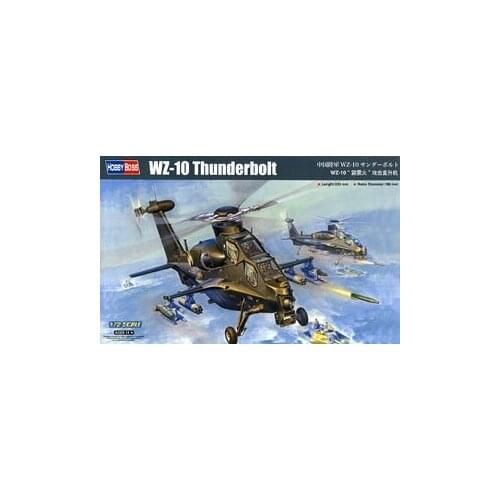 Hobby Boss 1/72 scale helicopter model aircraft 87260 WZ-10 "Thunderbolt" attacken helicopter