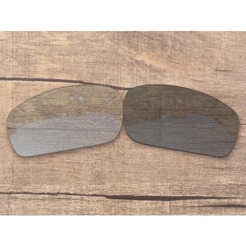 Vonxyz Grey Photochromic Polarized Replacement Lenses for-Oakley Monster Pup Frame