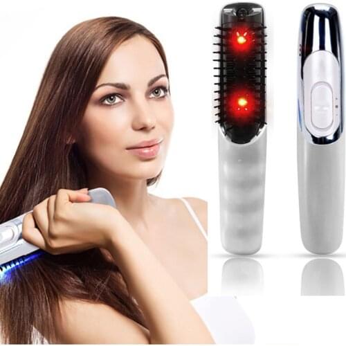 1PC Hair Styling Brush Infrared Ray Laser Massage Hairbrush Comb Personal Care Smooth Mens Women Styling Straight Curly Coom