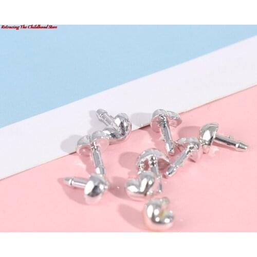 10PCS 1:6 Dollhouse Miniature Earrings Model For Licca Doll Headdress