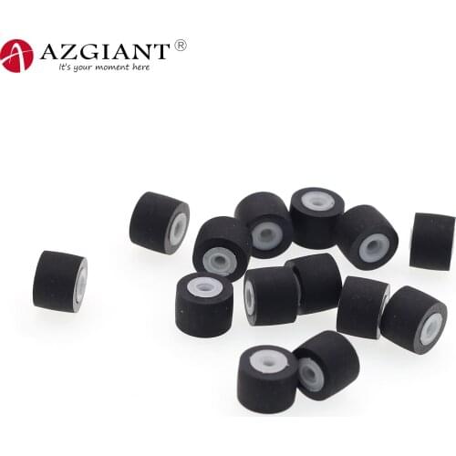 14pc 10x8x2mm rubber Cartridge Audio Radio Movement pinch roller tape recorder Pressure cassette deck Belt Pulley for JVC player