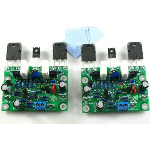 2020 New 2 PCS NAIM NAP250 MOD D1047 MINI Stereo 2 channel Power amplifier DIY Kit /Finish board