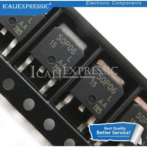 20PCS SUD50P06-15 SUD50P06 50P06 TO-252 In Stock