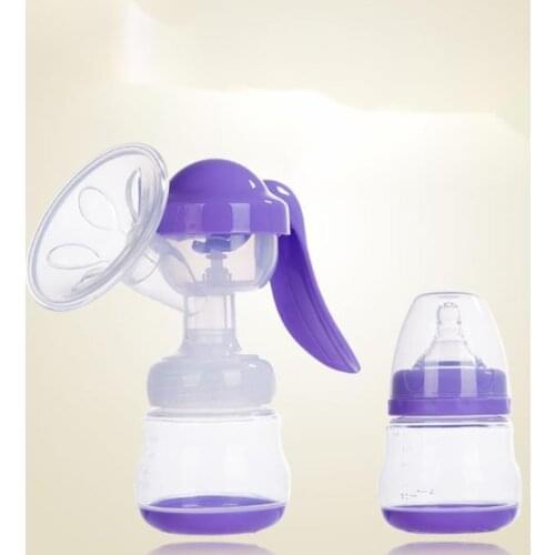 2021 Manual Breast Pumps Baby Nipple Suction Milk Pump Feeding Breasts Pumps Milk Bottle Sucking Postpartum Supplies Accessories