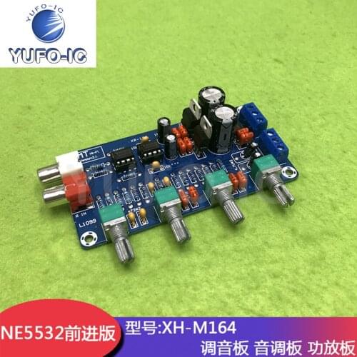 3pcs XH-M164 Tuning Board Tuning Board Front Board NE5532 Front Board High Low Volume Adjustment Finished Product Delivery Knob