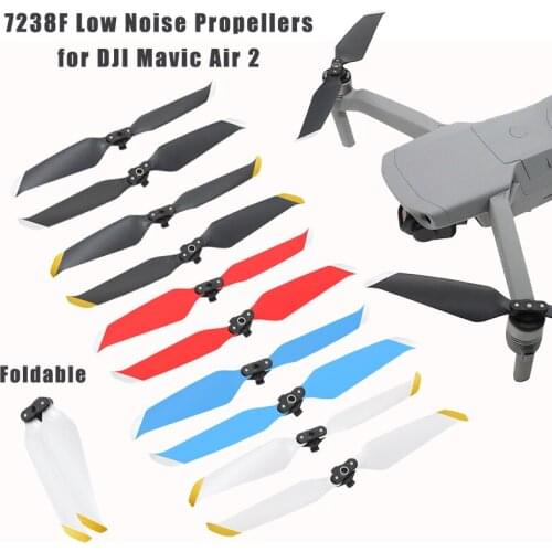 7238F Propellers CW CCW Replacement Foldable Blades Props Low-Noise Quick-Release Propelle for DJI Mavic Air 2 Drone Accessories
