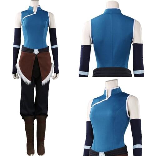 AvataR Korra Cosplay Costume Outfits Halloween Carnival Suit