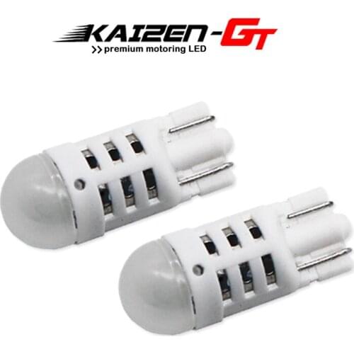 2pcs Car LED Bulbs W5W T10 168 194 2825 1-SMD For Interior Light, Parking Position Lamp, License Plate Light, Turn Signal Light